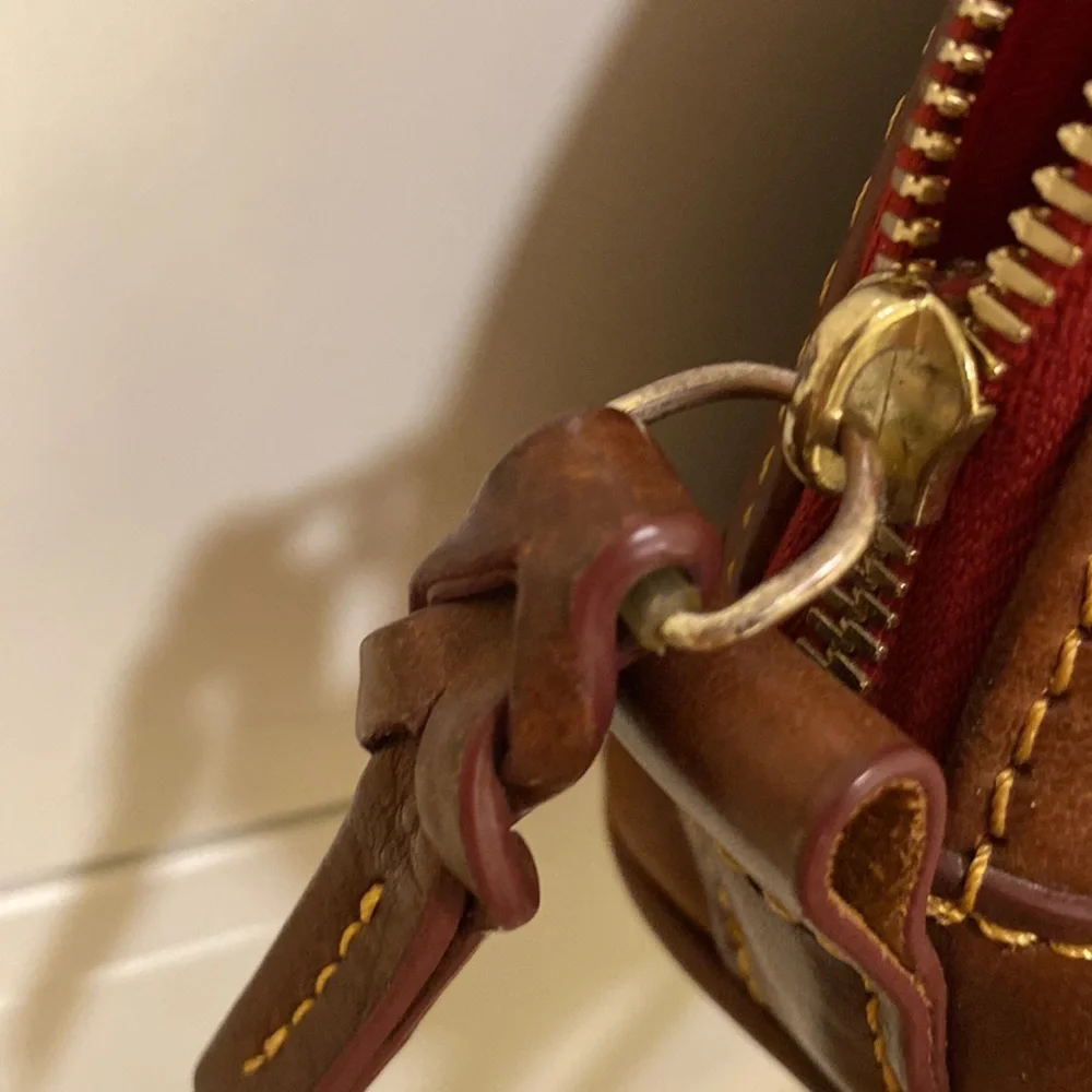 Dooney Bourke Florentine Zip Pod Backpack chestnut - Picture 4 of 13